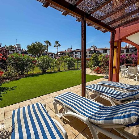 Modern Garden Apartment Ayamonte Bagian luar foto