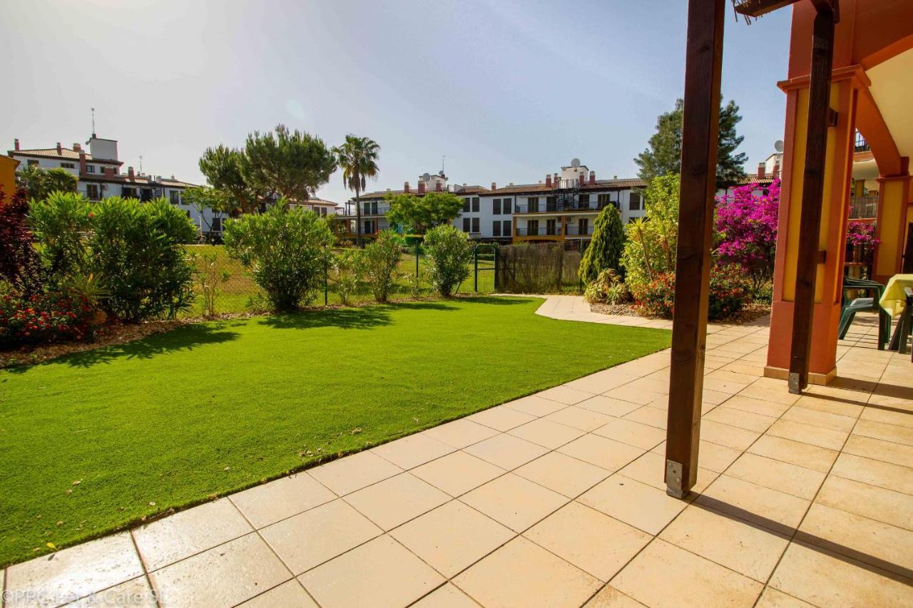 Modern Garden Apartment Ayamonte Bagian luar foto