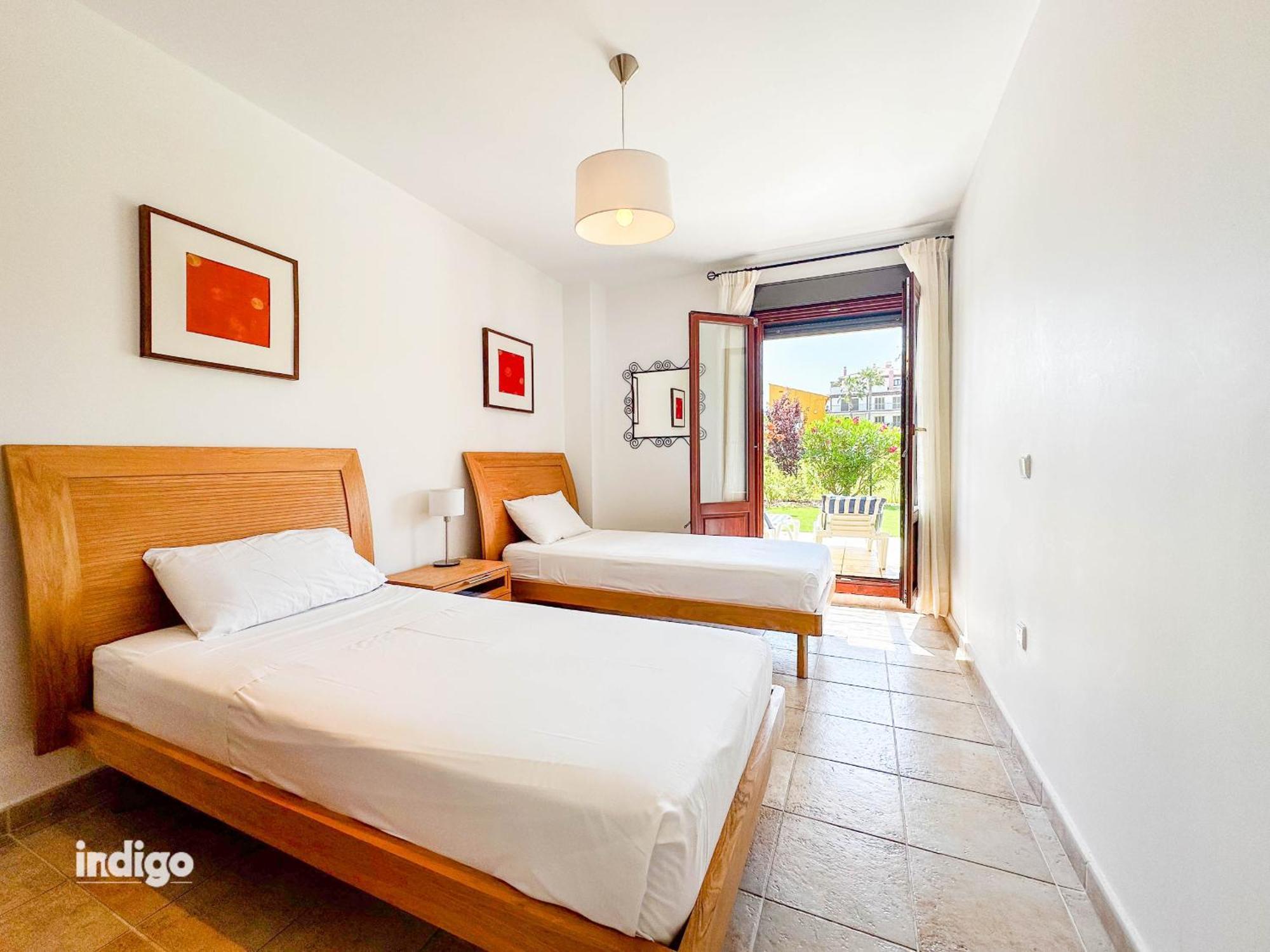 Modern Garden Apartment Ayamonte Bagian luar foto
