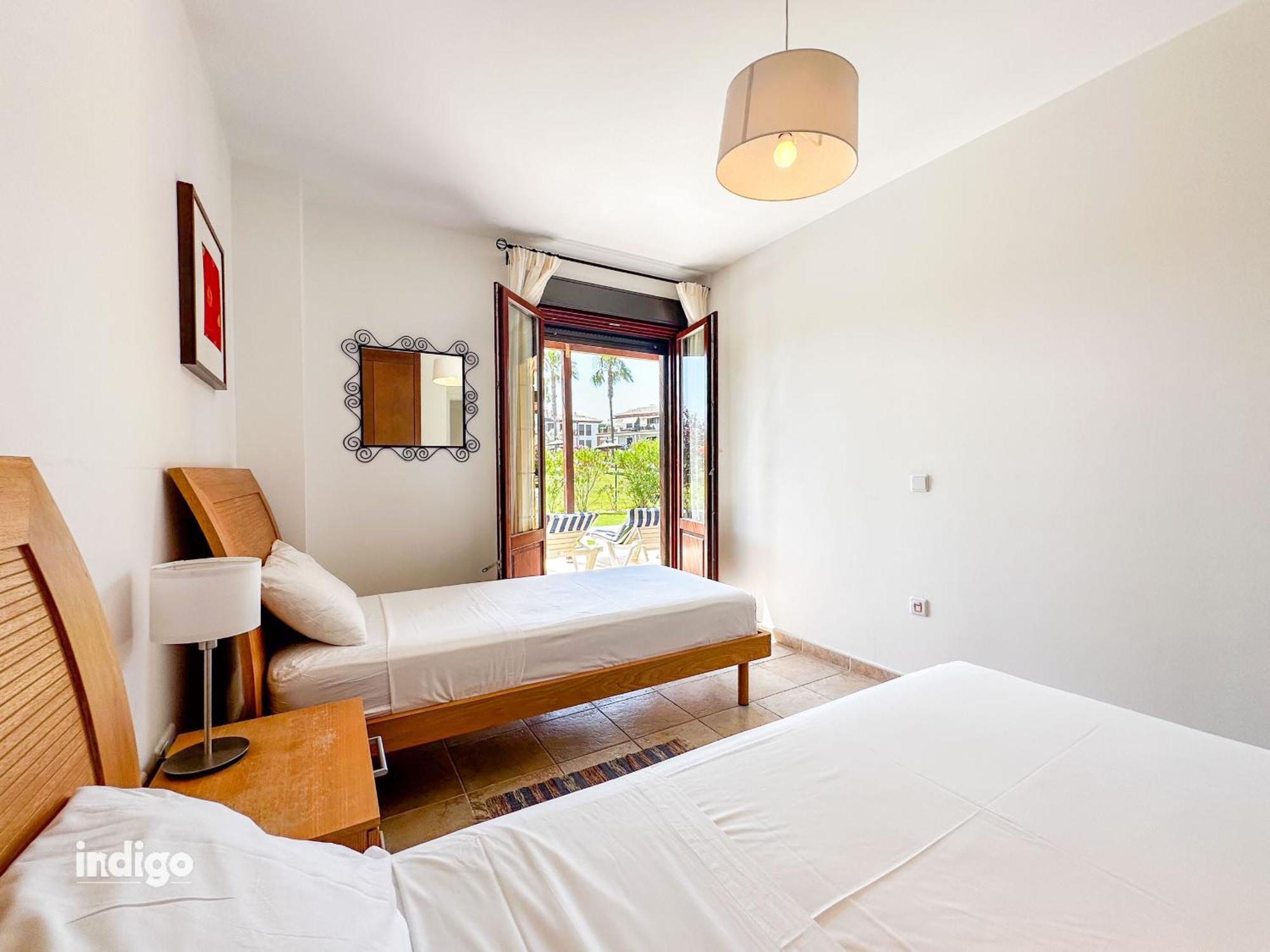 Modern Garden Apartment Ayamonte Bagian luar foto