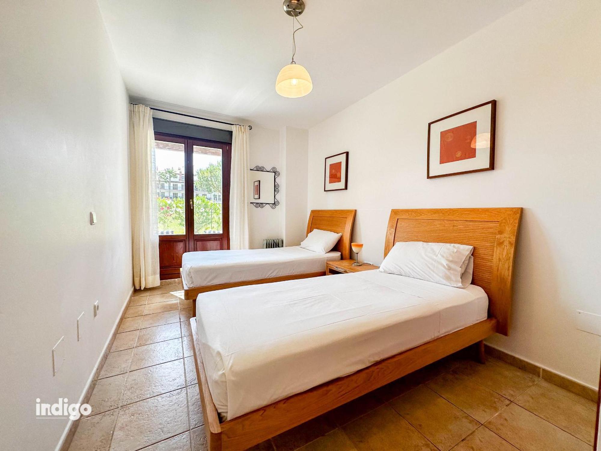 Modern Garden Apartment Ayamonte Bagian luar foto