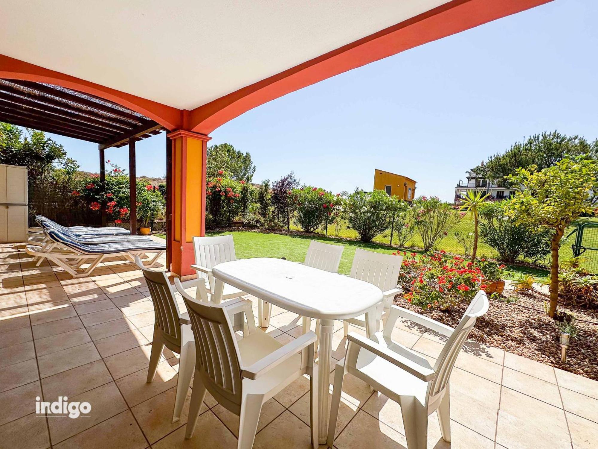 Modern Garden Apartment Ayamonte Bagian luar foto