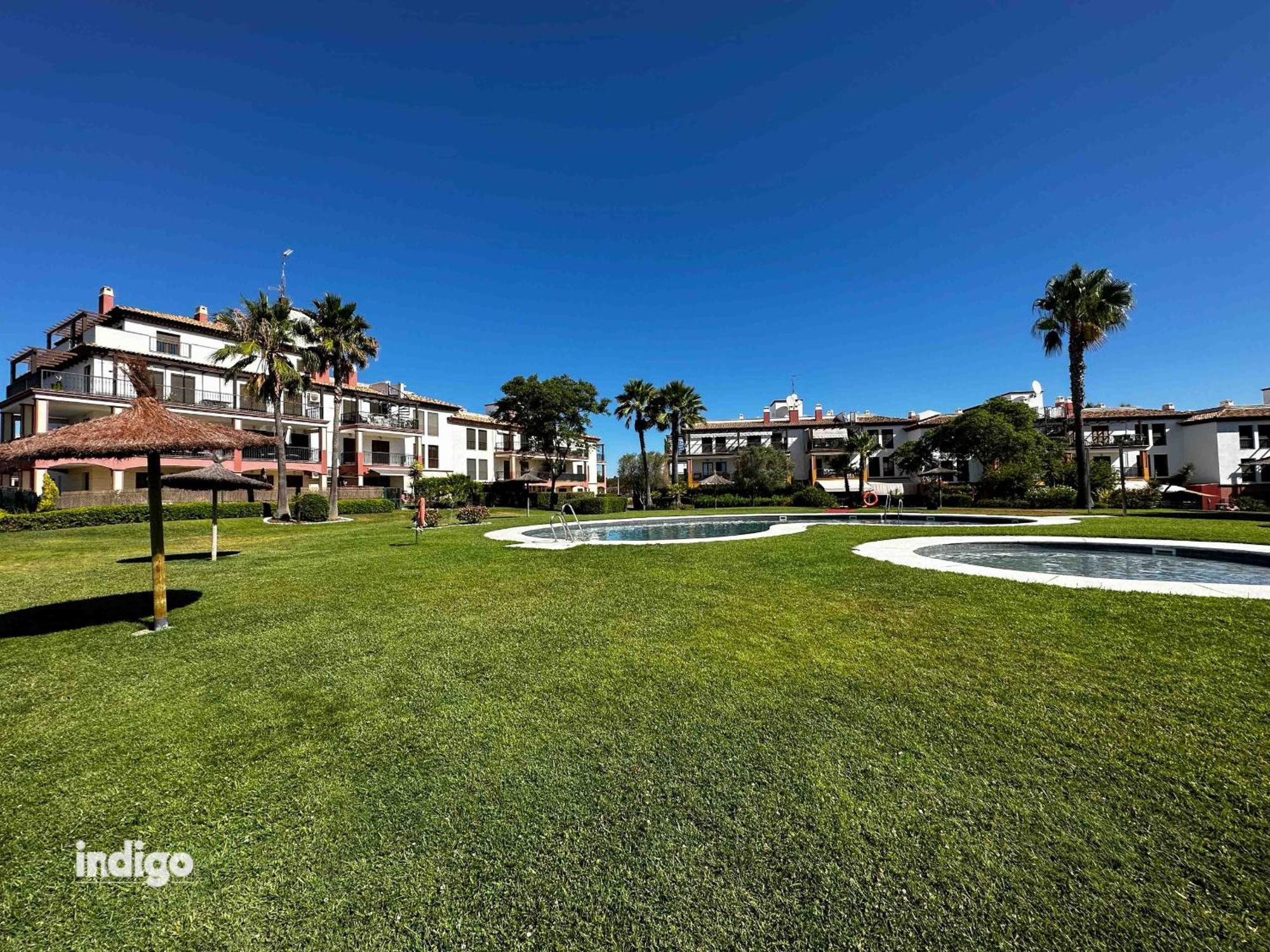 Modern Garden Apartment Ayamonte Bagian luar foto