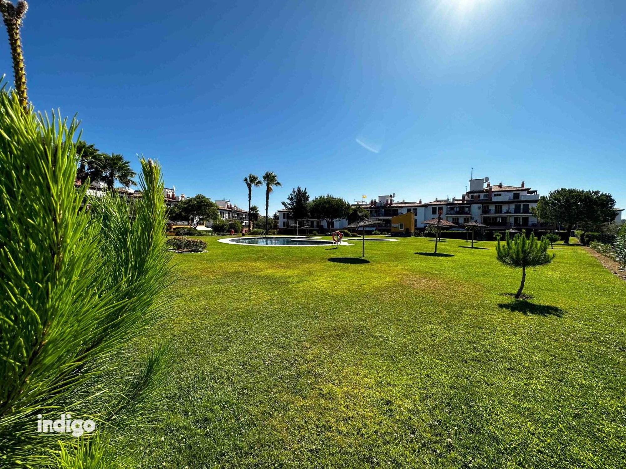 Modern Garden Apartment Ayamonte Bagian luar foto