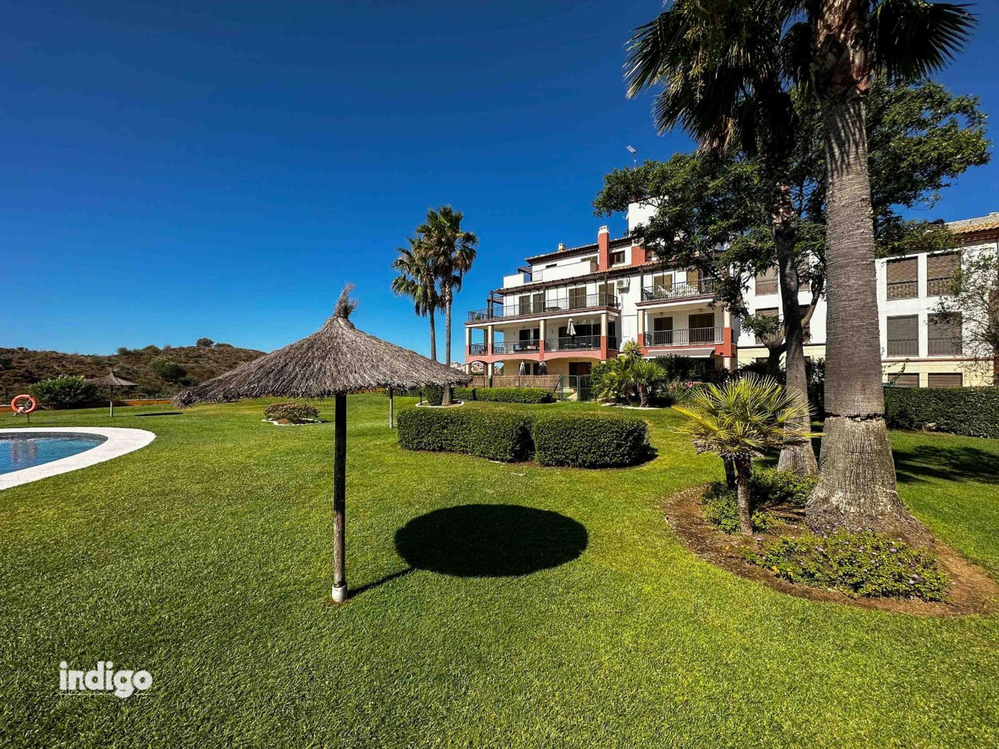 Modern Garden Apartment Ayamonte Bagian luar foto